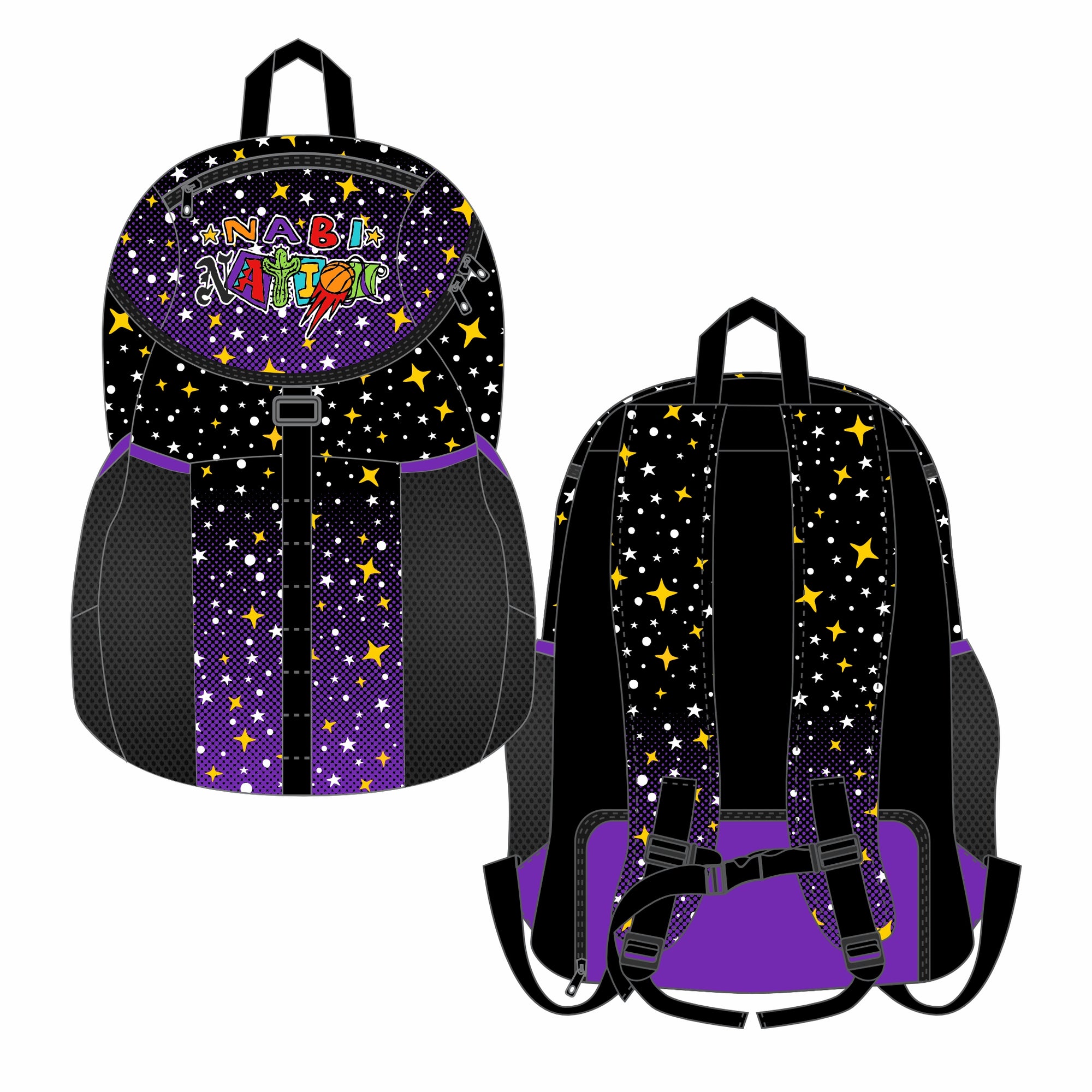 2025 NABI DOODLE STAR Baller Backpack