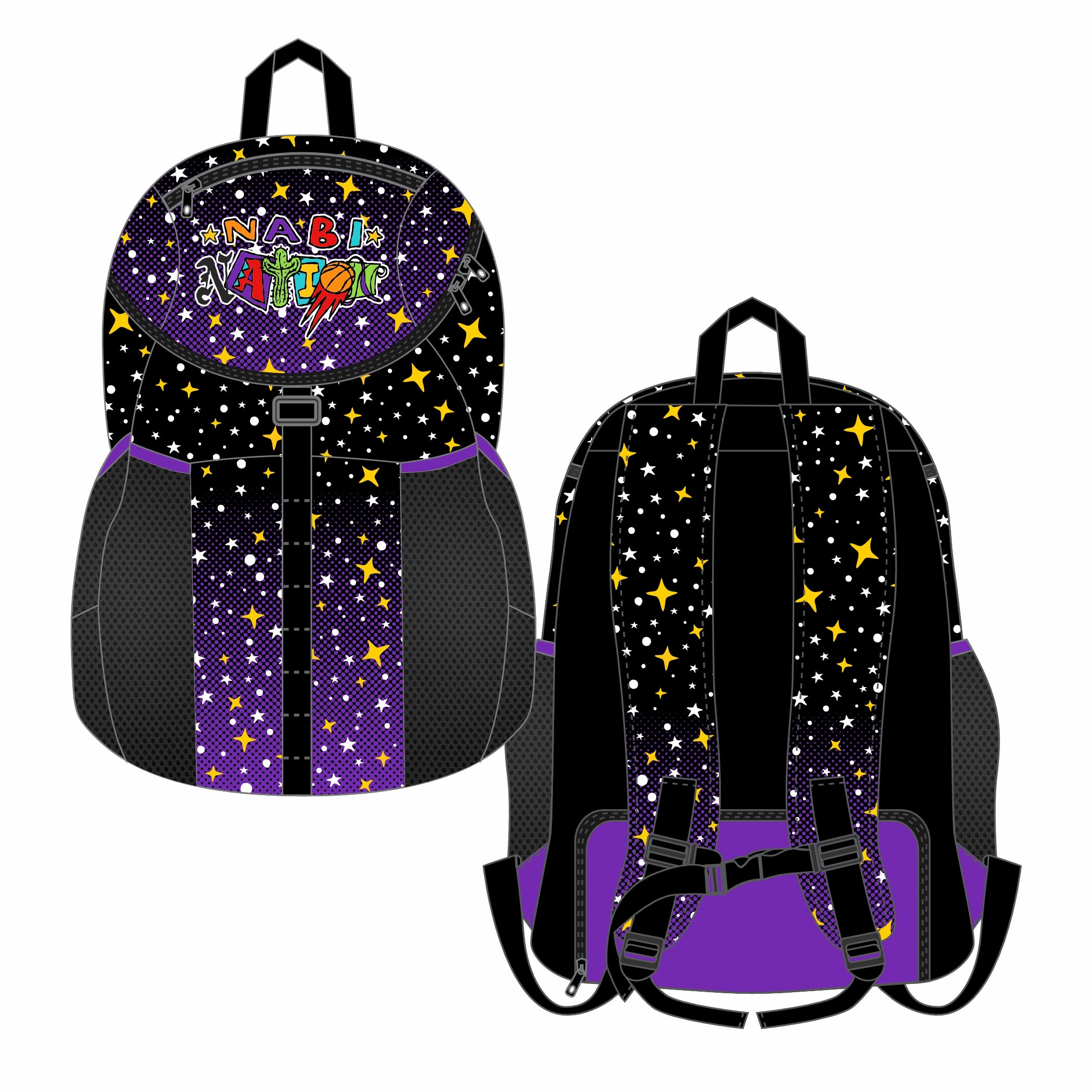 2025 NABI DOODLE STAR Baller Backpack